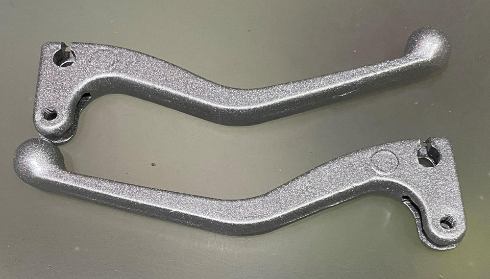 Рычаги руля мотоцикл МТ, ДНЕПР , УРАЛ (пара) (голые) старый вид I Мукачево - изображение 1