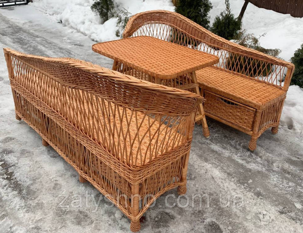 Набір плетений з лози Київ - фото 2