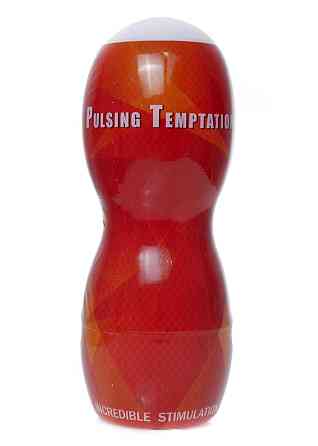 Мастурбатор - Pulsing Temptation Red Masturbator Cup Sex Aura Київ