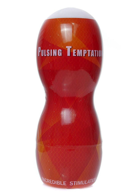 Мастурбатор - Pulsing Temptation Red Masturbator Cup Sex Aura Київ - фото 1