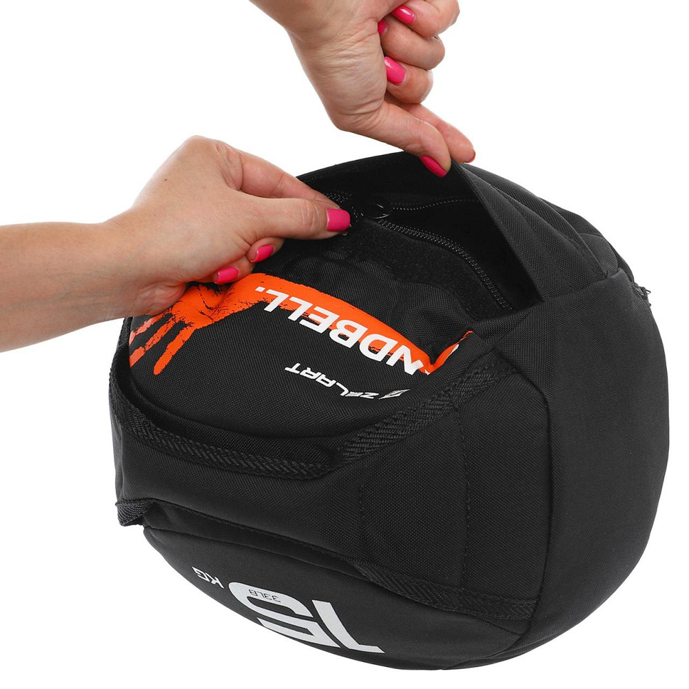 Мяч волбол 15 кг для кроссфита и фитнеса Zelart-7823-15-1 Киев - изображение 8