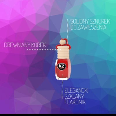 Ароматизатор для автомобіля K2 VINCI VENTO VANILLA 8ML (V457) Вінниця - фото 7