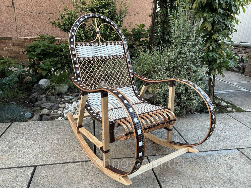 Кресло качалка плетеная интересная Киев - изображение 7