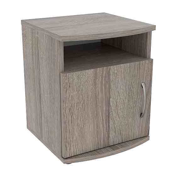 Тумба прикроватная V-2, Дуб Сонома Трюфель, 350/350/450 Львов