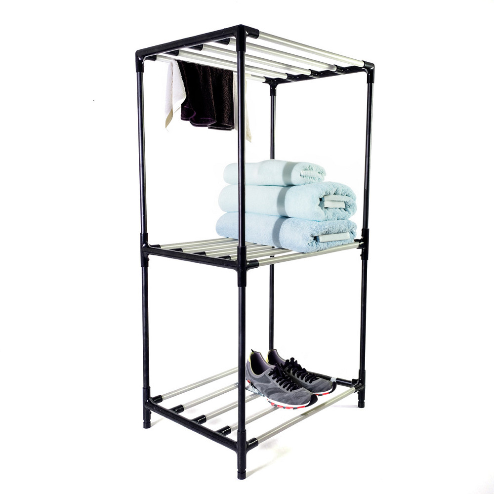 2 в 1 - сушарка для білизни та взуття - Jira З-х рівнева підлогова невелика сушарка для одягу у ванн Бориспіль - фото 1