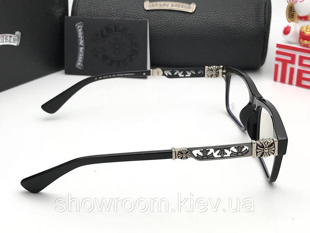 Мужская оправа Chrome Hearts 9201 silver Киев - изображение 3