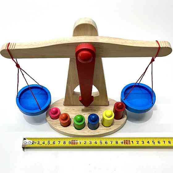 Дерев'яна іграшка Limo Toy Терези (MD 0920) Чернігів