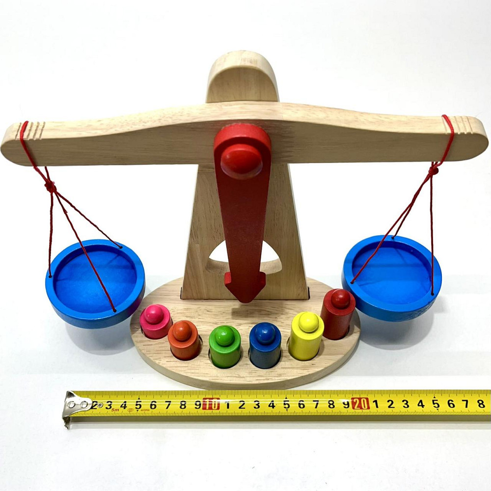 Дерев'яна іграшка Limo Toy Терези (MD 0920) Чернігів - фото 2