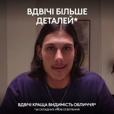 Веб-камера Logitech MX Brio 4K Graphite (960-001559) Винница - изображение 3