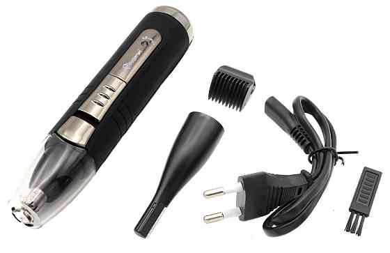 Триммер ProGemei GM-3109 с насадками для носа и бровей 2в1 черный Днепр