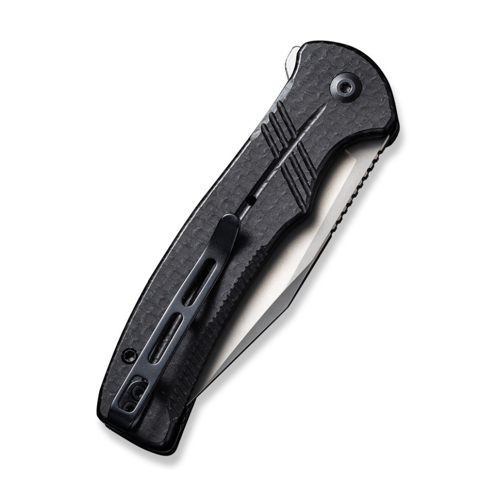 Ніж складаний туристичний Civivi Cogent, (8.8 см) 14C28N / Micarta чорний Київ - фото 7