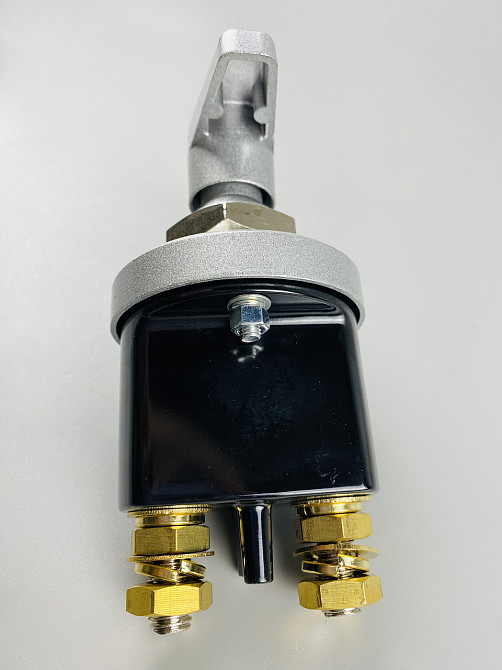 Выключатель массы механический дистанционный универсальный 12/24В (красная медь) 250A Мукачево - изображение 3