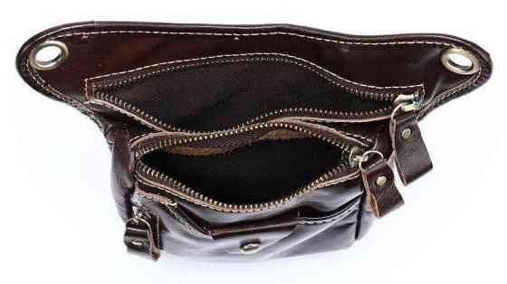 Поясная сумка Vintage 20014 Коричневая Киев