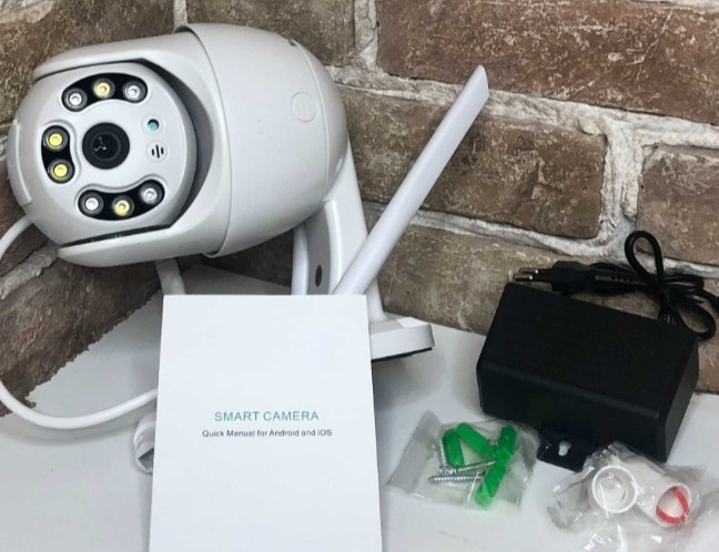 Wi-Fi вулична камера відеоспостереження 5мп. ( Блок живлення в подарунок! Київ - фото 2