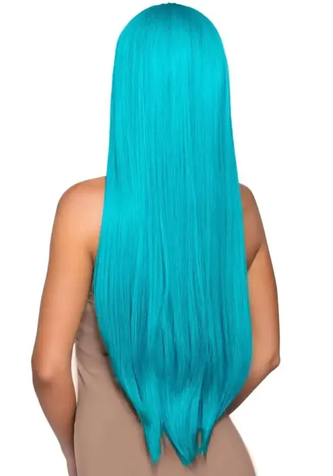 Перука Leg Avenue 33″ Long straight center part wig turquoise Львів - фото 2