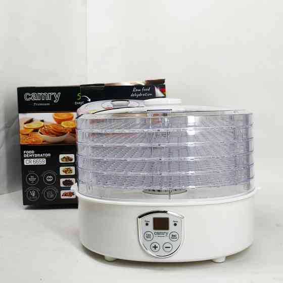 Пищевой дегидратор для сушки и приготовления сушеных блюд Camry CR 6659 35-70°C 240Вт DM-44 Львов