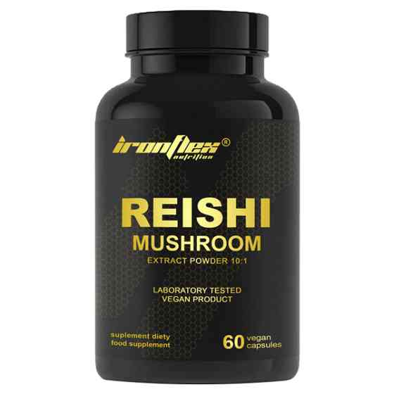 Грибы Рейши IronFlex Reisi Mushroom 60 caps Луцк