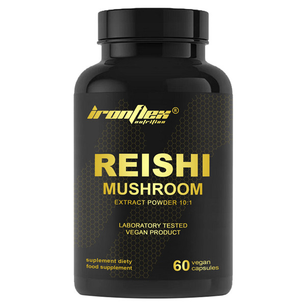 Гриби Рейші IronFlex Reisi Mushroom 60 caps Луцьк - фото 1