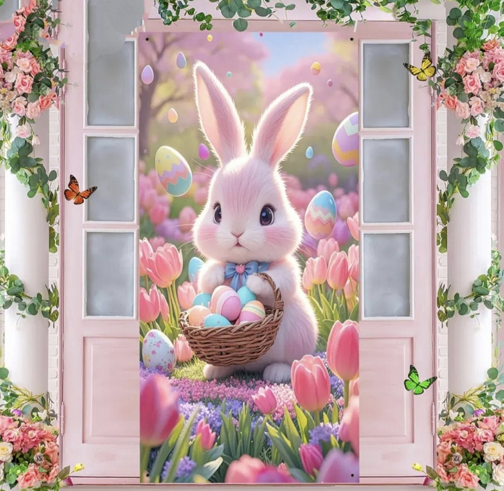 Банер на двері Великодній Сміла - фото 1