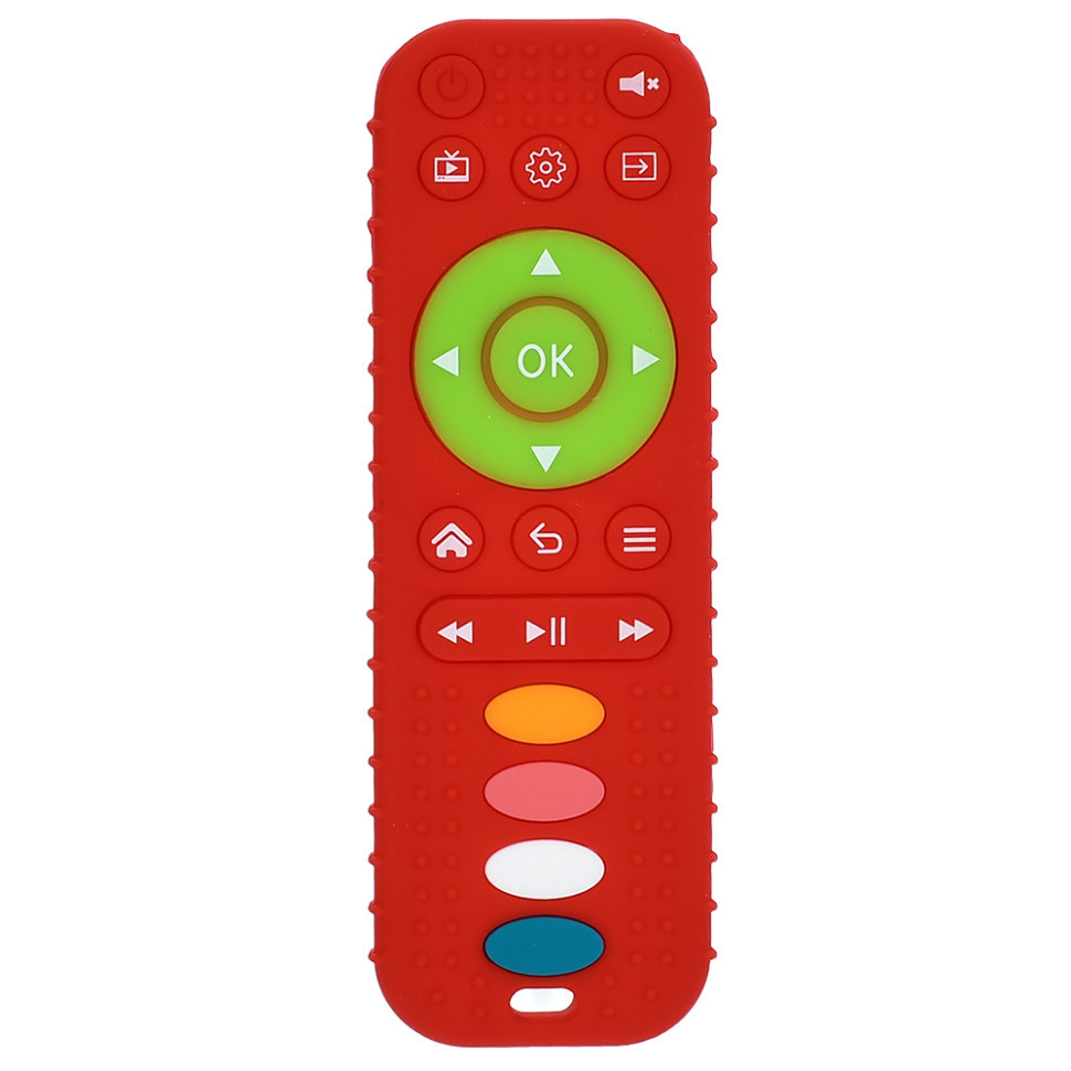 Дитячий прорізувач "Пульт" SD-44(Red) червоний, текстурний, 16 см Вінниця - фото 1