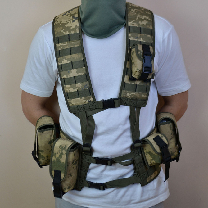 Підсумок під гранату з кордури піксель MOLLE для гранати тактичний QF-38 Львів - фото 7