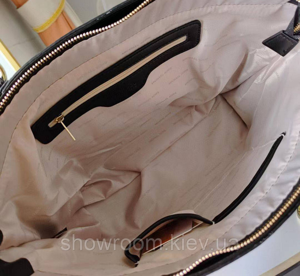 Женская сумка шоппер Michael Kors (55007) Lux серая Киев - изображение 7