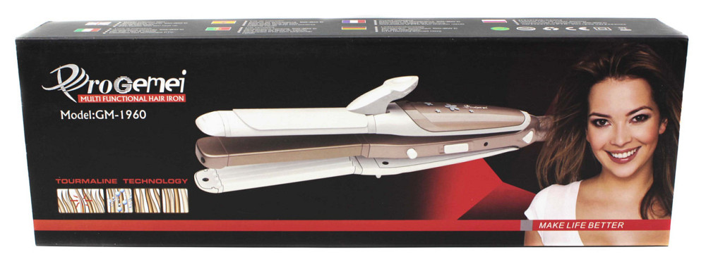 Стайлер для волос Gemei GM-1960, мультистайлер Днепр - изображение 1