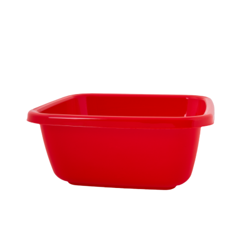 Таз 14л квадратний червоний Алеана Житомир