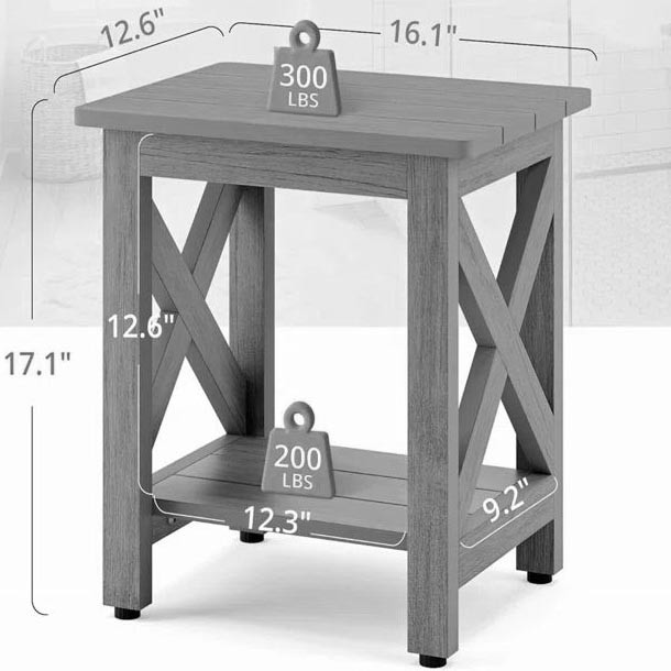 Табурет для ванной 