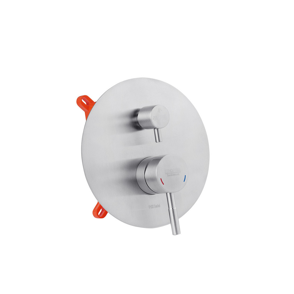 Душевая система скрытого монтажа Kroner KRP Edelstahl Klassisch - ESG082 сатин Киев - изображение 3