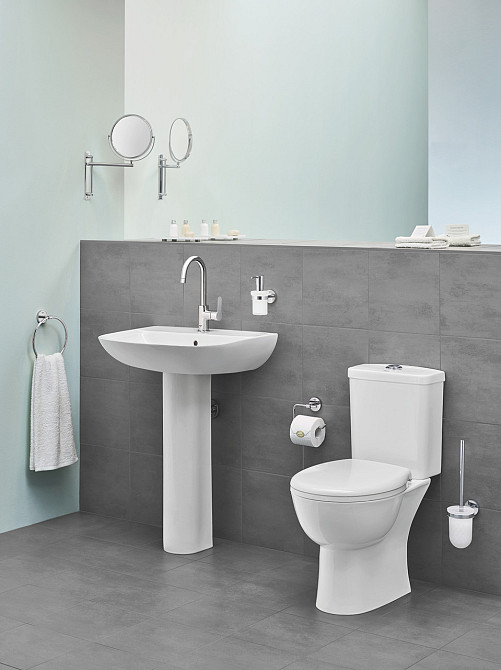 Туалетный ершик настенный в комплекте Grohe Bau Cosmopolitan Neutral (40463001) Черновцы - изображение 7