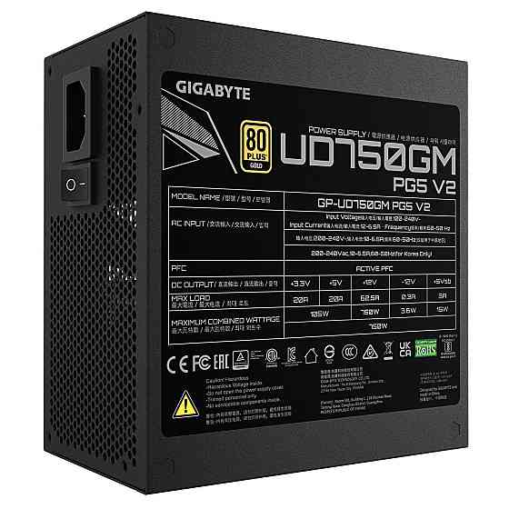 Блок живлення Gigabyte GP-UD750GM PG5 V2 750W ( 15947 ) Харьков