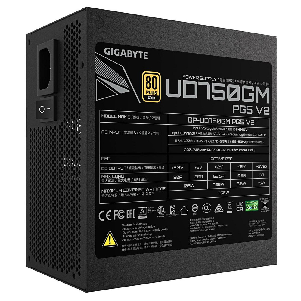Блок живлення Gigabyte GP-UD750GM PG5 V2 750W ( 15947 ) Харків - фото 5