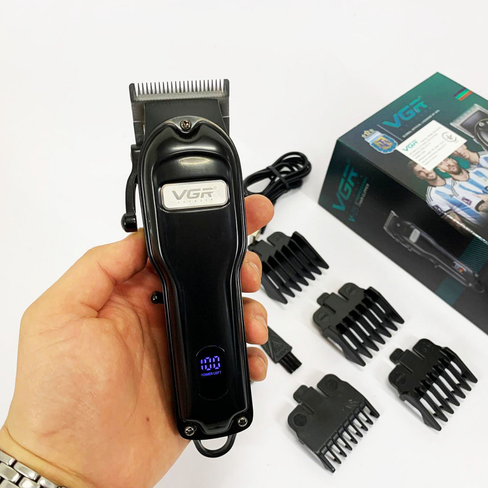Перезаряджається набір для стрижки волосся VGR, Сімейна машинка для стрижки волосся CP-70 Івано-Франківськ - фото 8