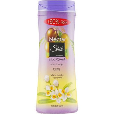 Гель для душу Shik Nectar Silk Foam Олива 250 г (4820023369153) Вінниця - фото 1