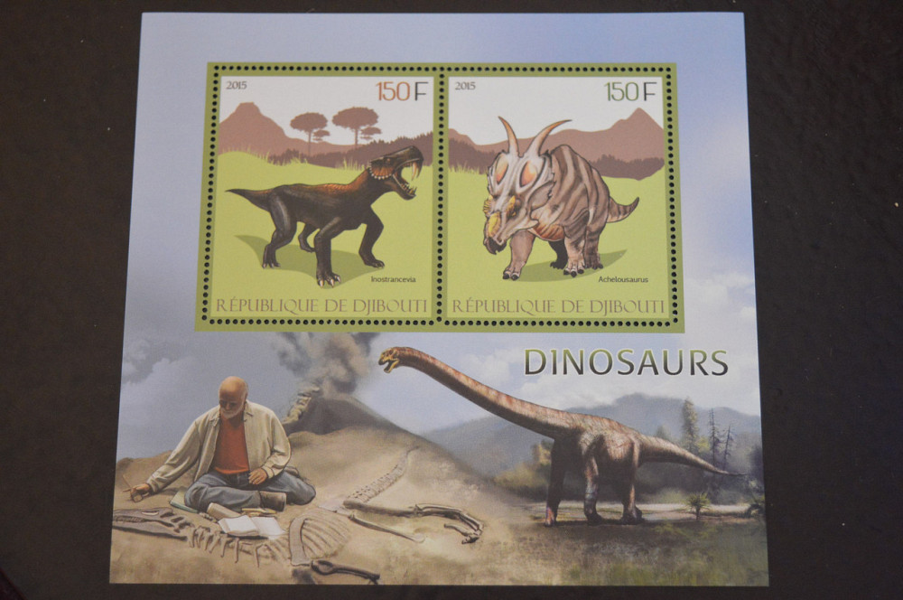 Джибути. Фауна. Блок. 2015 рік (В-6) Полтава - фото 1