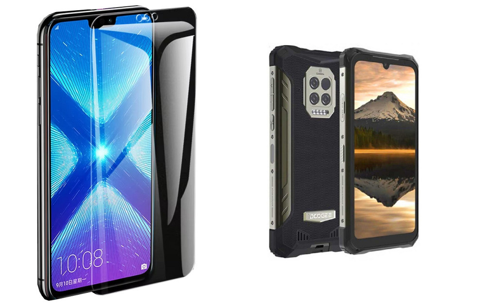 Защитное стекло NeoGlass для Doogee S86, S86 pro – ультрапрозрачное и устойчивое Киев - изображение 2