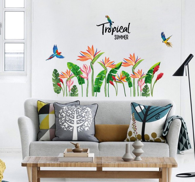 Наклейка інтер'єрна Тропіки Київ - фото 6