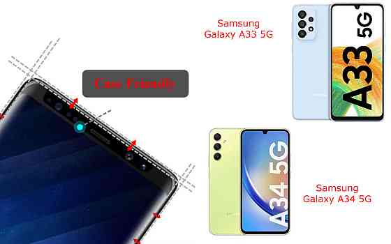 Захисне скло HyperGlass Pro для Samsung Galaxy A33 5G, Galaxy A34 5G – максимальна чутливість та захист Київ