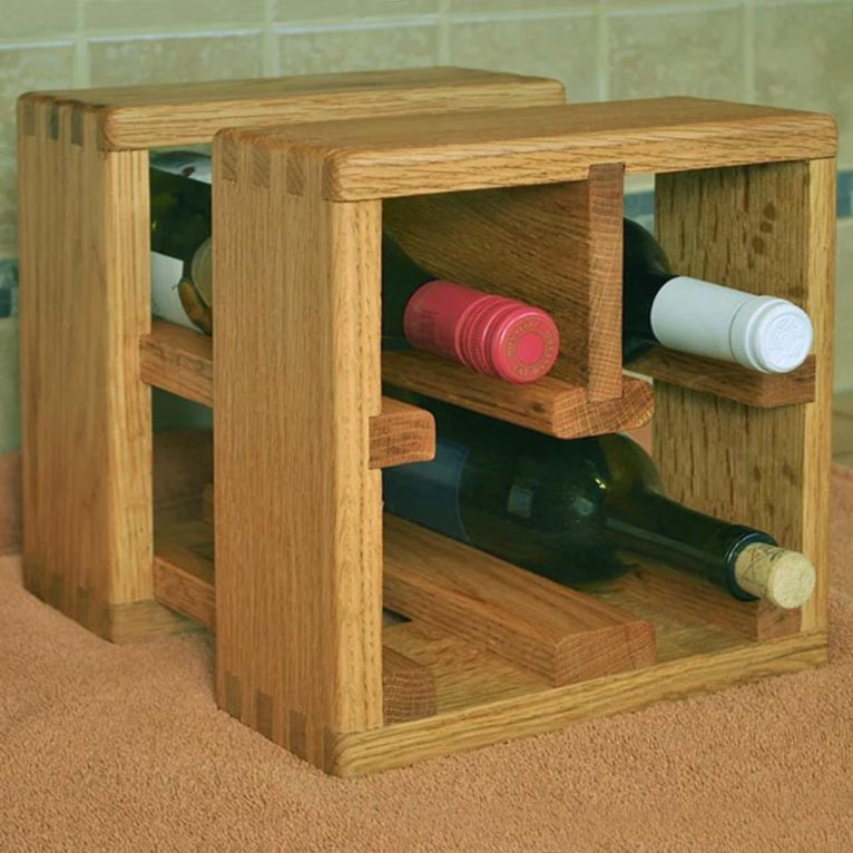 Настільна винна полиця "Ютлі" сієна Миколаїв - фото 1