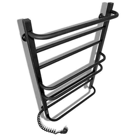 Електрична рушникосушка Laris Зебра Комфорт ЧК8 500Х800 Е чорна Київ