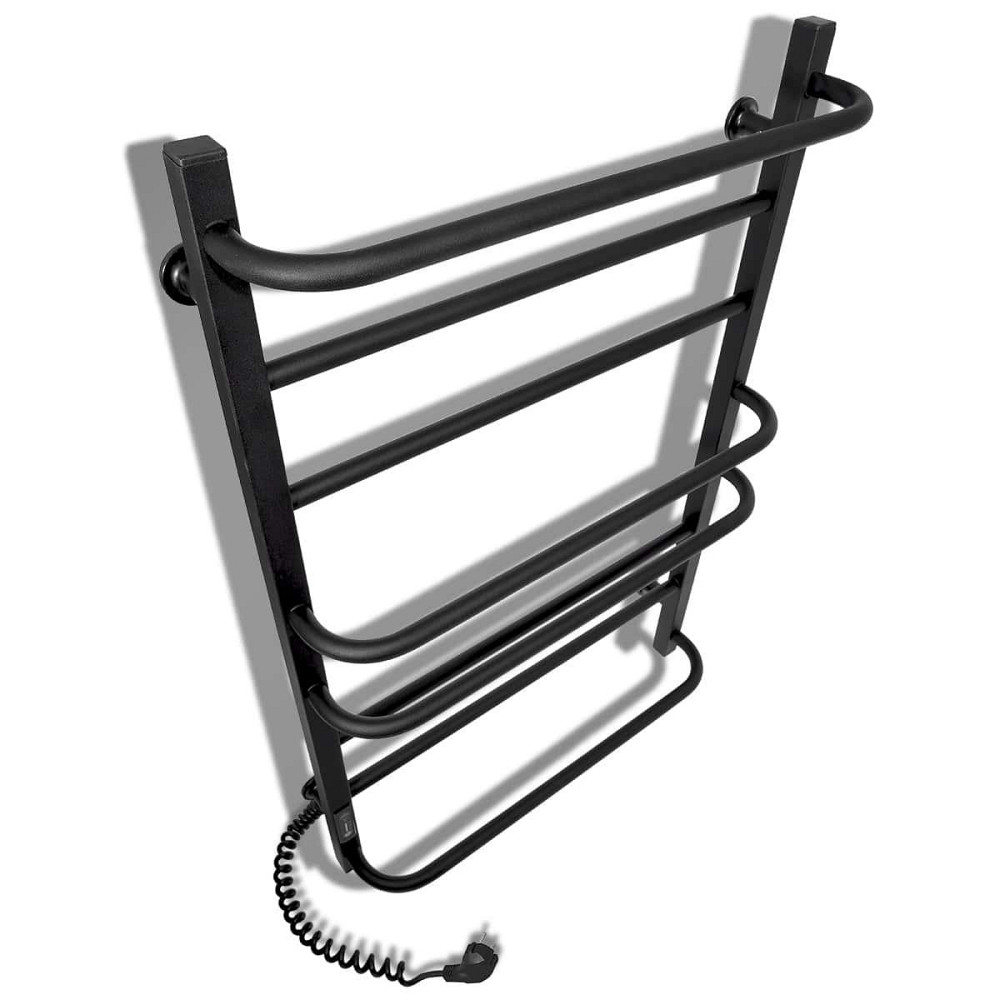 Електрична рушникосушка Laris Зебра Комфорт ЧК8 500Х800 Е чорна Київ - фото 4