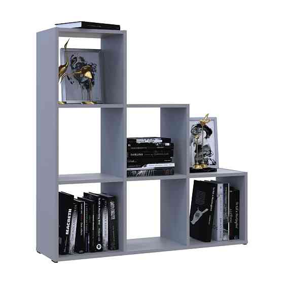 Стелаж Doros Степ 3х3 Сірий відкритий 102.6х28.8х106.1 DRS-011767 (41516178) Дніпро