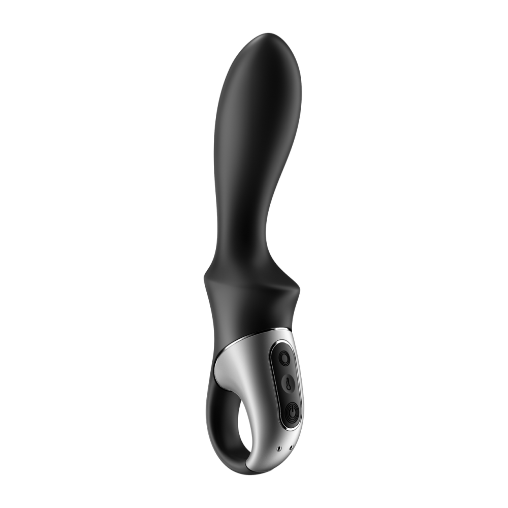 Анальный смарт-вибратор с подогревом Heat Climax, черный цвет Satisfyer (Германия) Sex Aura Киев - изображение 6