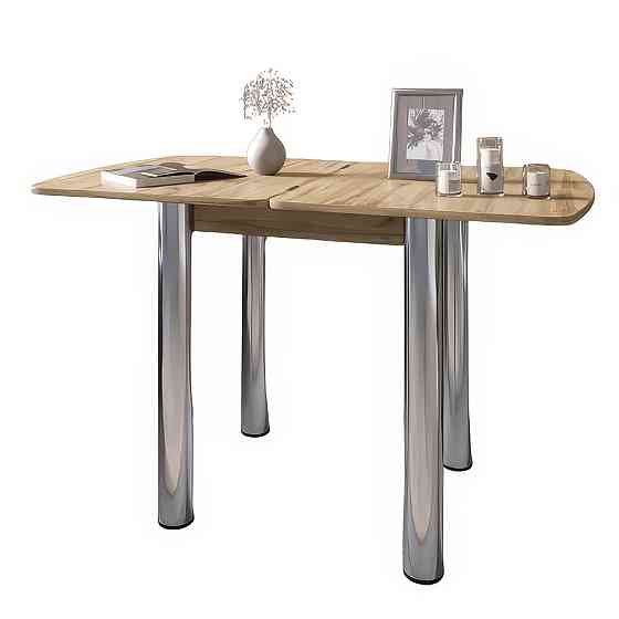 Обеденный стол раскладной LION Нота Мини Дуб Аппалачи 60x70/70x120 (LION-041294) Львов