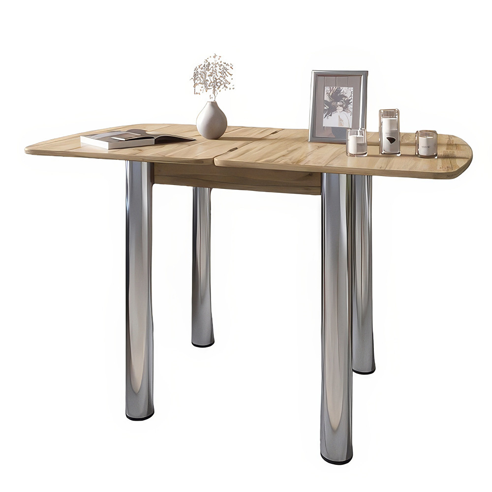 Обеденный стол раскладной LION Нота Мини Дуб Аппалачи 60x70/70x120 (LION-041294) Львов - изображение 3