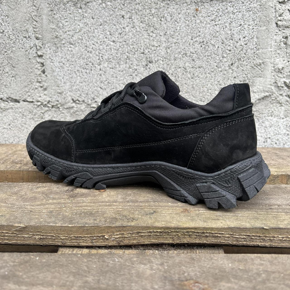 Військові чоловічі міцні шкіряні кросівки CROSS extreme ,демісезонні армійські чорні кросівки прошиті Львів - фото 10