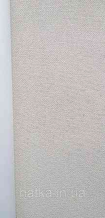 Шпалери вінілові на флізеліні гарячого тиснення DUKA Selective 1.06x10 однотонні під тканину дрібна сітка матові темно-беж 32851-4 Київ
