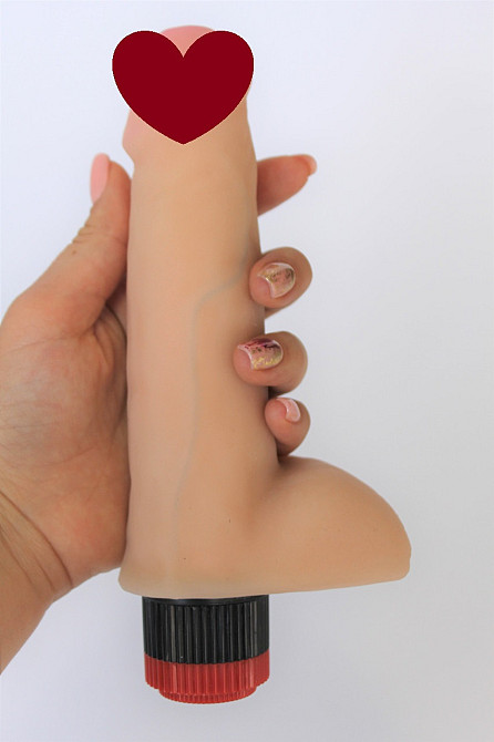 Вібратор EGZO Ciberskin V004 ( 17,6 см х 4,2 см ) Sex Aura Київ - фото 1