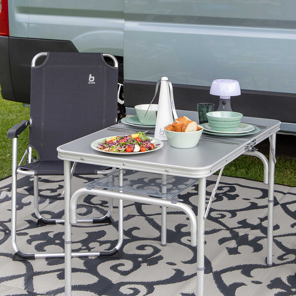 Стол Bo-Camp Premium 90x60 cm Grey (1404402) Винница - изображение 9